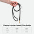 Scout Supply Classic Leather Dog Leash, Strong Heavy Duty Thick Full Grain Leather, Waterproof Brass Hardware