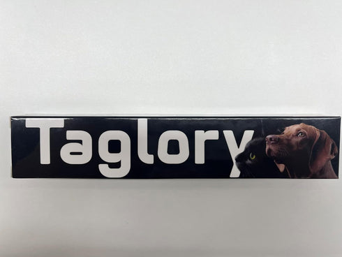 Taglory Reflective Dog Collar S, Red with Safety Locking Buckle, Adjustable Nylon for Small Dogs Female Male