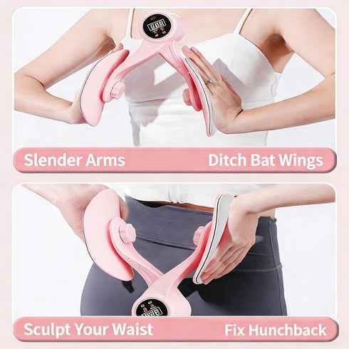 35 LBS Pelvic Floor Exercise Devices, Tension Value, Inner Thigh Exerciser, Thigh Trainer for Women & Men, Home Fitness