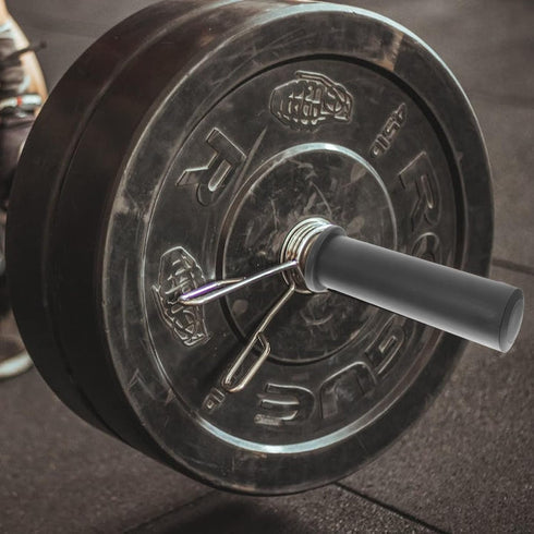 LIFKOME Weight Bar 2pcs Nylon Adapter Sleeve 8 Converts 1 Standard Weight Plate Posts to 2 for Workout Barbell