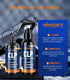 3.4oz 2oz CLP Gun Cleaning Oil Kit-Includes Gun Oil Needle Lubricant, Gun Brushes Reusable Cloth Swabs and Patches,Gun