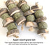 Genrico Gerbil Toys | Multifunctional Natural Wood Teether Treats - Gnawing Toys - for Gnawing and Chewing Small Pets