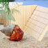 Set FlidRunest Wooden Large Hermit Crab W-Shaped Cave for Tank, Natural Hermit Crab Climbing Ladder Platform Toy, Safe