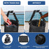 XHGWJSX 6 13 Waterproof Boat Trash Can with Clips, Gal Boat Trash Bag Holder with Pocket, Reusable Fast Cleaning