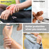 Gabrella 6 Pcs Sweat Bands Wristbands, Sweatbands Sports Absorbent Wristband for Men & Women, Breathable Cotton