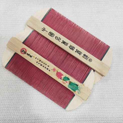 Hair Comb Double Sided Bamboo, Dandruff Removal Comb for Cat Dog Pet Grooming