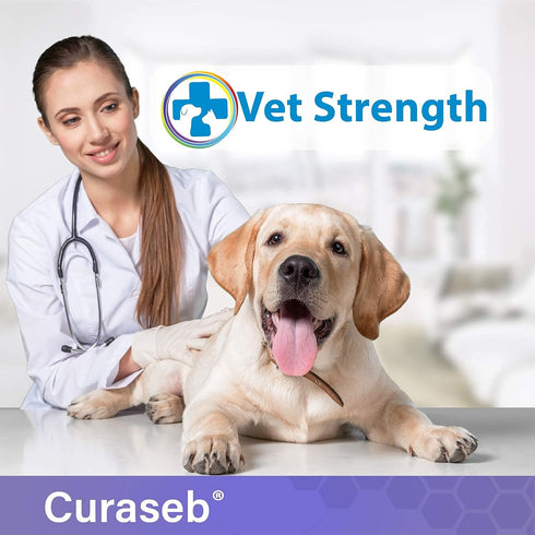 Curaseb Cat and Dog Ear Wipes – Cleans, Deodorizes, Soothes Ear Issues with Aloe Vera – 100 Wipes