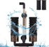 hygger Sponge Filter, Double Sponge Replaceable Media with 4 Biochemical Sponges for Fish Tank