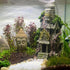 Aquarium Angkor Wat Buddha Statue Temple Decorations, Fish Tank Zen Ornament for Good Luck