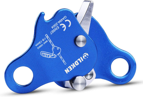 WILDKEN Climbing Ascender, Fall Protection Belay Device for Rock Climbing, Mountaineering, Rescue