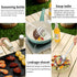Set HOMQUEN Camping Essentials Camping Gear Must HavesCooking Utensils Rv Camping AccessoriesCamper Gadgets for Outdoor