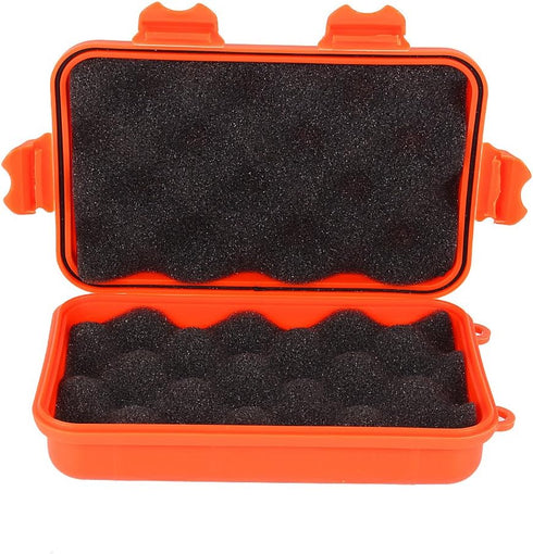 Yosoo Outdoor Waterproof Survival Storage Box Case for Fishing, Small Magnetic Waterproof Container