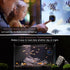 LOFICOPER LED Digital Aquarium Thermometer, Stick-on Fish Tank Thermometer with Built-in Battery, for Fish, Axolotl