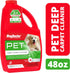 Rug Doctor Triple Action Deep Carpet Cleaner for Pet Stains, Eliminates Odors & Prevents Re-Marking, 48 oz