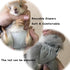 2 Pcs Squirrel Diapers- Reusable Washable Squirrel Diapers Absorbent with Strong & Flexible Pants for Squirrel,Fancy