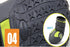 TRUE LOVE Dog Shoes Waterproof Anti-Slip Rain Boots with Reflective TLS3961, Black, Size 6