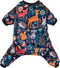 CuteBone Small Dogs Outfit, Soft Puppy Onesies Pjs, Dog Pajamas, Pet Coat, Cat Apparel, Comfy Jumpsuit for All Seasons