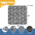 Washable Extra Large Dog Pee Pads, Absorbent Reusable Training Mat, Non-Slip, Grey 72"x72"