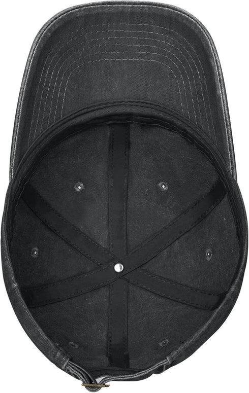 Funny Vintage Baseball Cap for Retirement Birthday Gifts for Men, Cotton Dad Hat