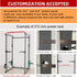SYL Fitness Olympic Weight Plates Holder, Power Rack Attachment for 2x2 & 3x3 inch Square Tube Storage