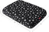 Waterproof Dog Bed Covers, Replacement Washable Pet Hair Cover, Quilted Black Star Print 22x35 Inches