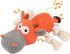 IOKHEIRA Indestructible Dog Plush Toy for Large Aggressive Chewers, Durable Chewing Toys