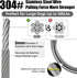 jenico Dog Tie Out Cable - 150 FT Dog Runner Cable with Swivel Hook, Outdoor Dog Leash Run Tether for Small to Medium