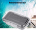Waterproof Storage Case,Outdoor Survival Shockproof Waterproof Storage Case Airtight Carry Box Container(Transparent)