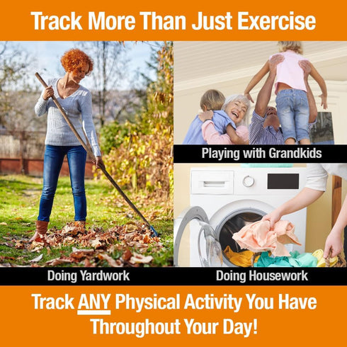 Wellness Tracker Journal for Women and Men 50-80+, Activity Tracker, Food Tracker, and Goal Planner for Holistic