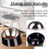 SuperDesign Mess Free Slanted Bowl for Dogs and Cats, Tilted Angle Non-Skid Dog Feeder, Easier to Reach Food