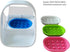 Slow Feeder Bowl Compatible with Sureflap Surefeed Feeders - BPA Free & Dishwasher Safe Silicone Slow Feeder Bowl for Small & Med Breed, Non-Slip Puzzle Cat Food Bowl, Perfect for Fast Eaters (Blue)