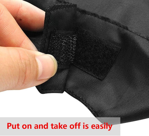 Beikal Nylon Muzzle for Cat Grooming, Anti-Biting and Preventing Scratches, Pet Groomer Helper Tool (L)