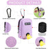 COOWONE Small Dog Treat Pouch, Portable Purple Treat Bag with Waste Bag Dispenser for Hands-Free Walking