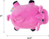 Outward Hound Fattiez Pig Plush Squeaky Toy for Small Dogs