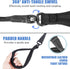 Strong Slip Lead Dog Leash, 4FT / 6FT Durable Nylon No Pull Training Leash for Small Medium Large Dogs