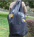 Greenery-GRE Extra Large Mesh Equipment Bag - Adjustable Strap Heavy Duty Holds 15 Soccer Balls