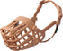 BASKERVILLE CLASSIC BASKET MUZZLE, Breathable Dog Training Muzzle for Medium Dogs, Prevents Biting and Food Waste