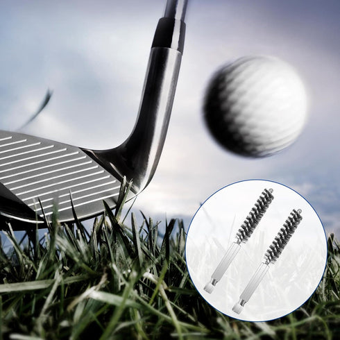 Stainless Steel Golf Clubs Head Hosel Brush, Wire Brush for Cleaning Golf Shaft Ferrules, Electric Drill Tool