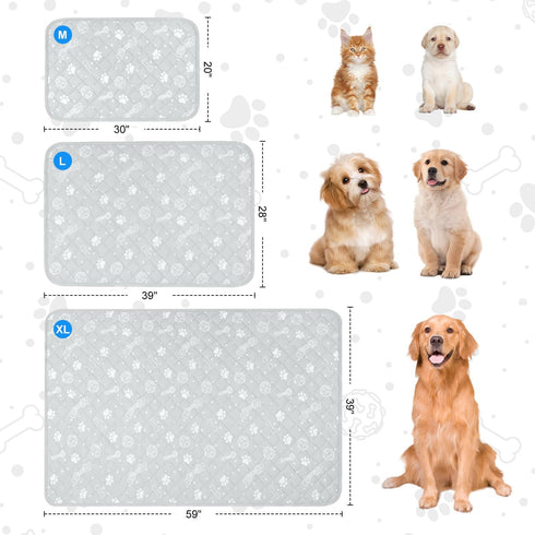 MH MYLUNE HOME Self Cooling Mat for Dog, 28”x39” Arc-Chill Cooling Fiber, Foldable Washable Non-Toxic Summer Pet Blanket