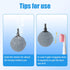 AQUANEAT 4 Pack Air Stones for Ponds, Long Lasting Aerator Oxygen Diffuser for Aquariums