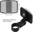 HESTYA 4 Pieces Bike Reflectors Kit, Front and Rear Safety Warning Reflectors for Handlebar and Seatpost