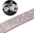 Cute Elegant Fancy Soft Suede Leather Bling Rhinestone Crystal Jeweled Pet Dog Cat Collar & Leash Set, Pink, L