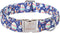 Easter Dog Collar with Egg Rabbit Design, Adjustable for Medium Dogs, Safety Metal Buckle for Small Large Boys & Girls