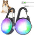 4 Modes Dog Lights for Night Walking, IP68 Waterproof Collar Light, High Capacity Rechargeable Clip On for Night Time