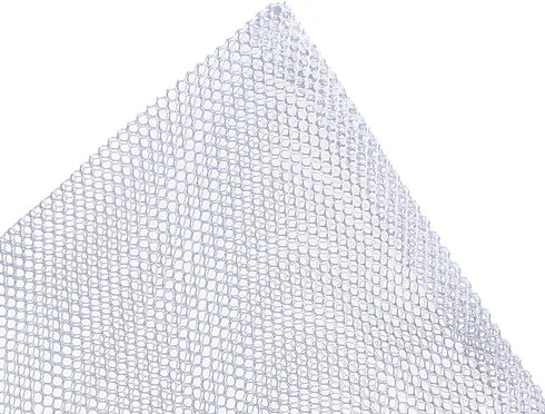 ALEGI Large Filter Media Bags, 4pcs White Net Bags with Plastic Zipper for Bio Balls and Ammonia Remover