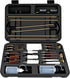 Universal Gun Cleaning Kit, Rifle Cleaning Set with Reinforced Brass Rods, Brass Jags and Slotted Tips