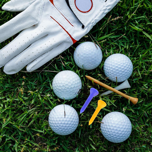 WINOMO Plastic Golf Tees, 3.5mm, 100pcs (Mixed Color)