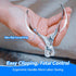 Trimmer Set, Professional Stainless Steel Dog Cat Nail Clippers & Sharp Blades for Precise Cutting, Easy-Grip Ergonomic