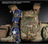 Tactical Flag Bungee Elastic Fastener Strap Shock Cord for Molle Webbing Loop Cord Lock
