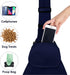 Lukovee Pet Sling, Adjustable Hand Free Dog Carrier, Breathable Cotton Tote Bag for Small Pets